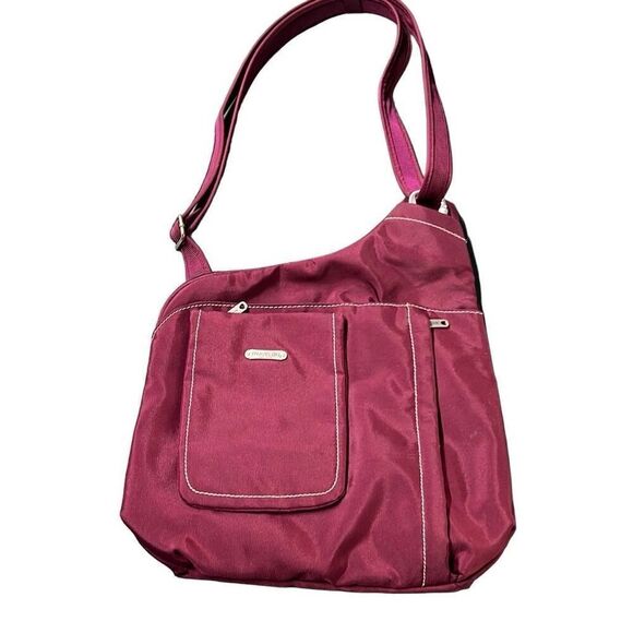 Travelon Women's Red Anti-theft Adjustable Strap Crossbody Bag One Size - Picture 1 of 8